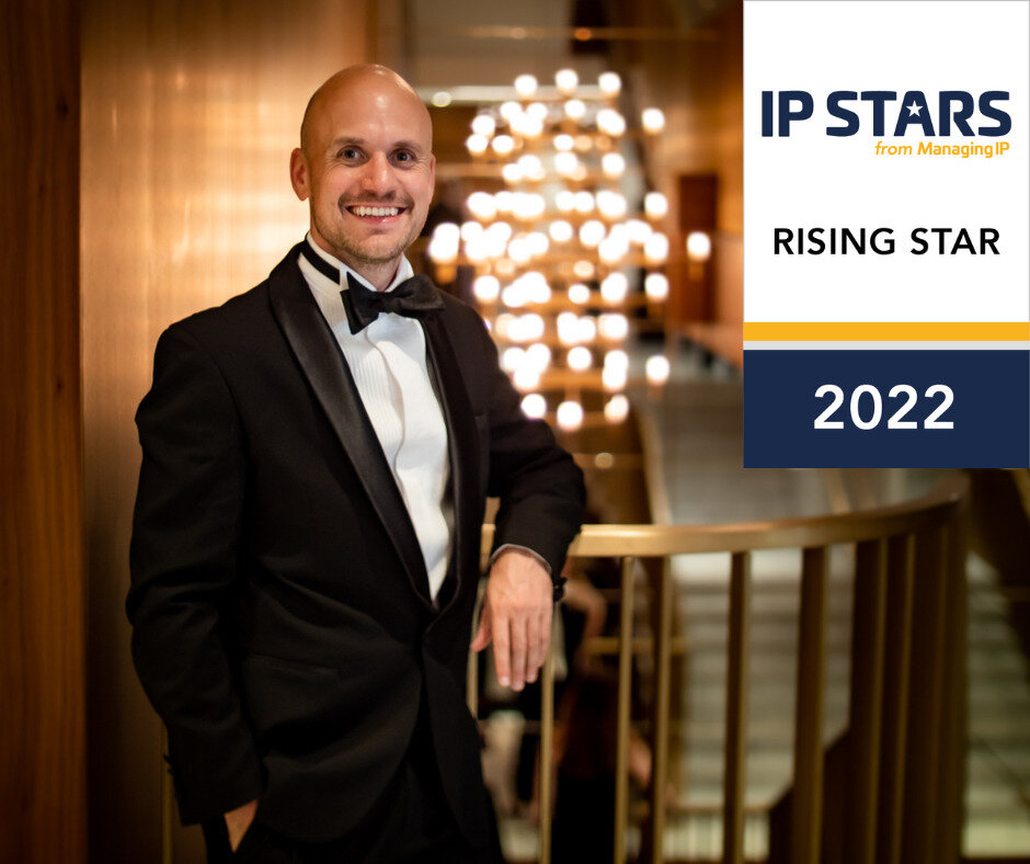 David Lesthaeghe features again in Managing IP Rising Stars 2022!